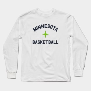 Minnesota Basketball Star Long Sleeve T-Shirt